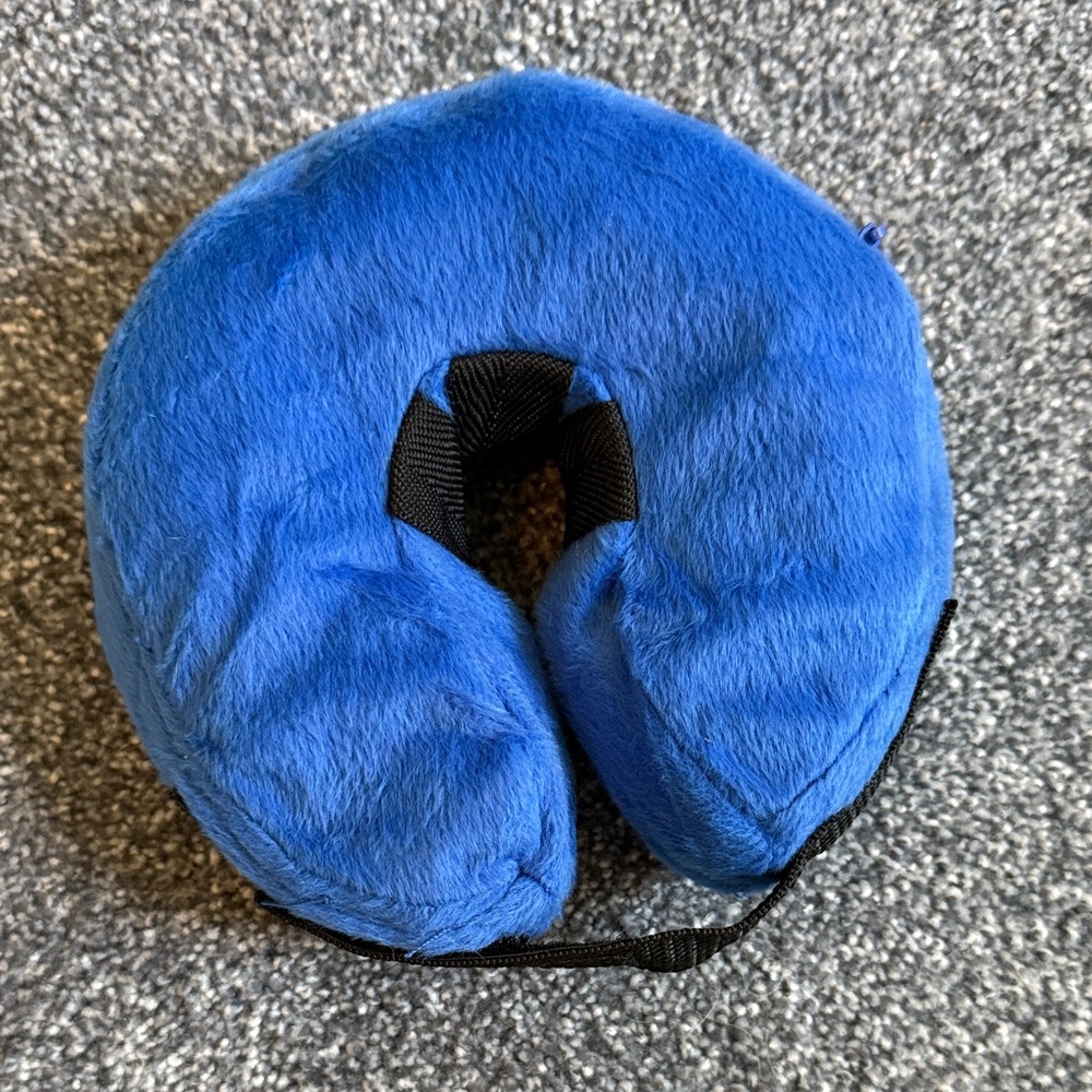 Dogs blow up collar